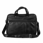 Classic Leather Shoulder Sling Bag for Men & Women | Trendy Unisex Crossbody Bag