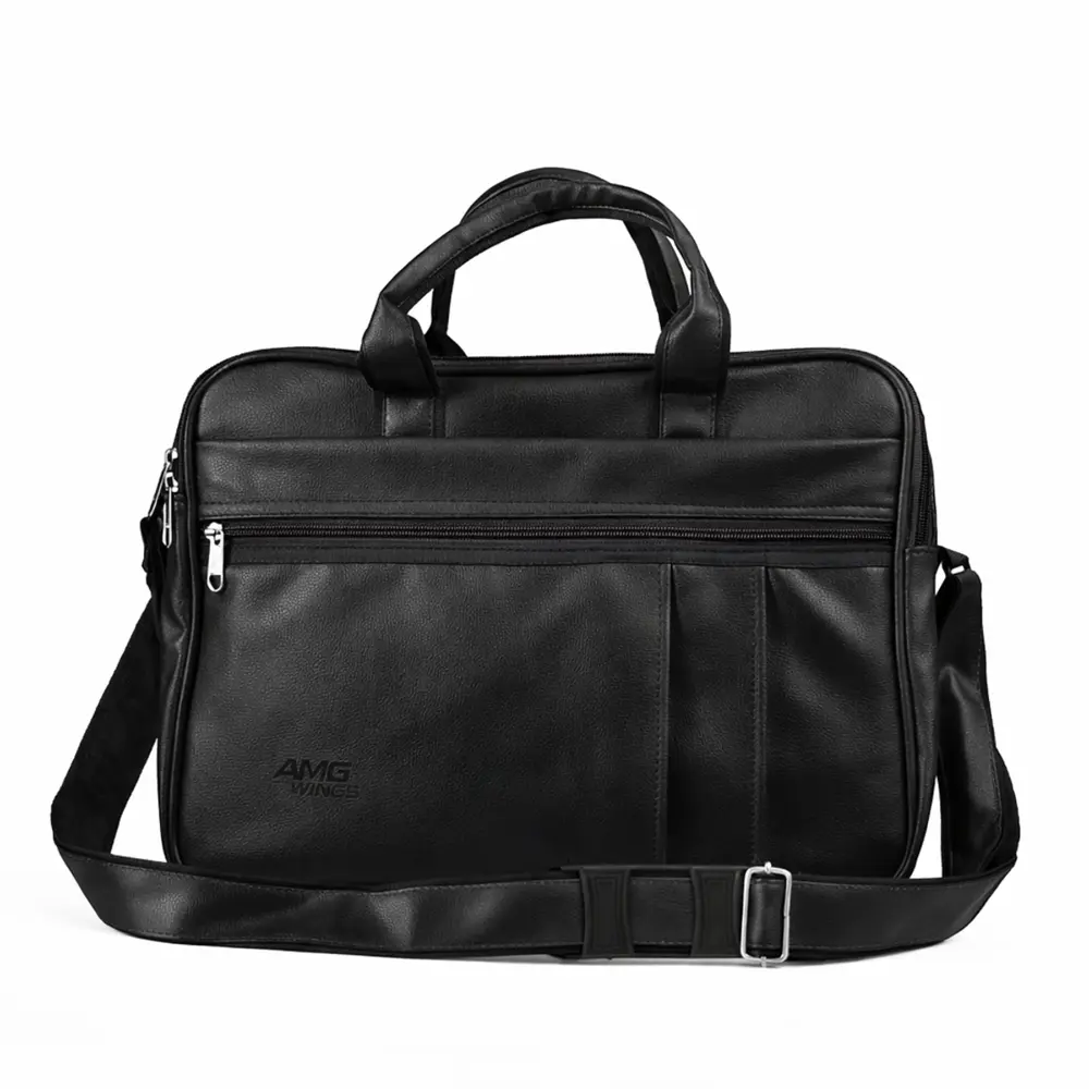 classic-leather-shoulder-sling-bag-for-men-&-women-1 Classic Leather Shoulder Sling Bag for Men & Women | Trendy Unisex Crossbody Bag - Image 1
