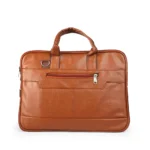 Premium Leather Laptop Bag for Men & Women | Office Briefcase with Shoulder Strap