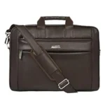 Zipline Laptop bags for men office use | Faux Leather Laptop Bag for Man - Fits 14/15/15.6 inch Laptop/Macbook/Macbook Pro/Tablet Messenger Bags for Mens (1-Brown Bag)
