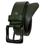 Genuine Leather Belt for Men Perfect for Formal and Casual Wear with Adjustable Waistband Buckle, Classic and Original Design Ideal for Jeans, Gifting, Office or Party